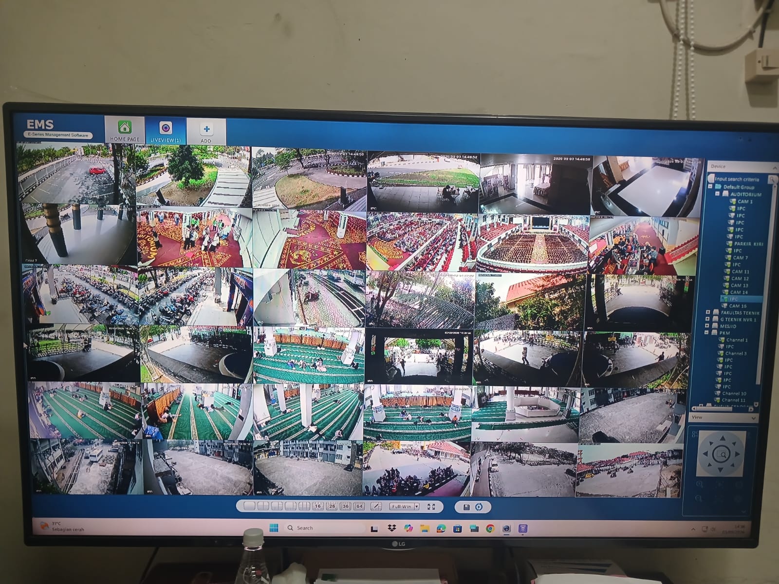 UNP Perkuat Keamanan Kampus dengan 600 Unit CCTV