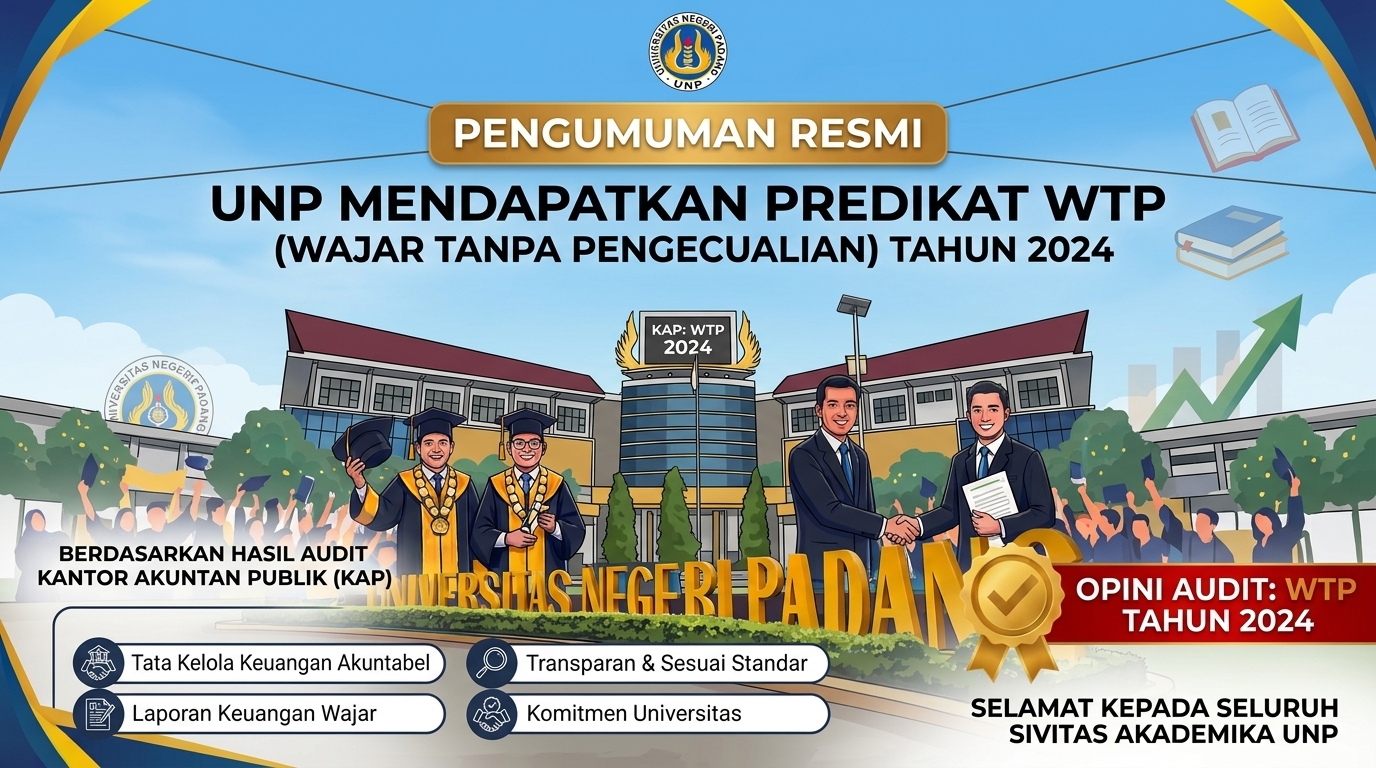 Opini WTP untuk LK UNP Tahun 2024
